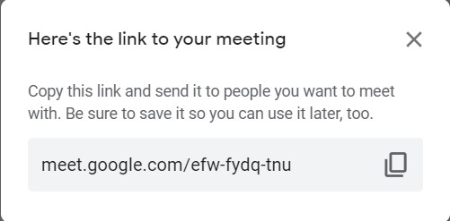 how to schedule a meeting using google meet